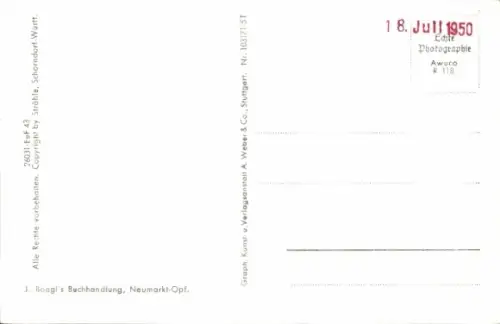 Ak Neumarkt in der Oberpfalz, Luftaufnahme