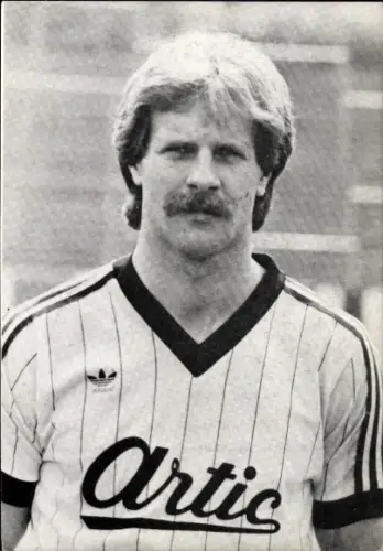 Autogrammkarte Fußballer Dietmar Poqué, Alemannia Aachen