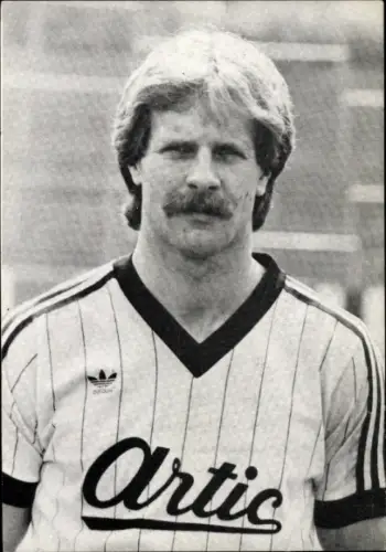 Autogrammkarte Fußballer Dietmar Poqué, Alemannia Aachen