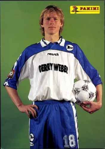 Autogrammkarte Fußballer Rainer Rauffmann, Arminia Bielefeld