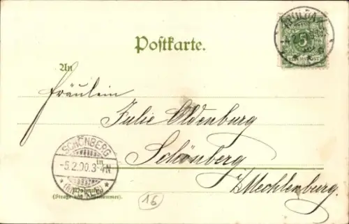 Litho Apolda in Thüringen, Panorama, Schötener Promenade