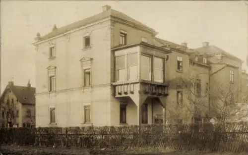 Foto Ak Chemnitz in Sachsen, Wohnhaus, Garten