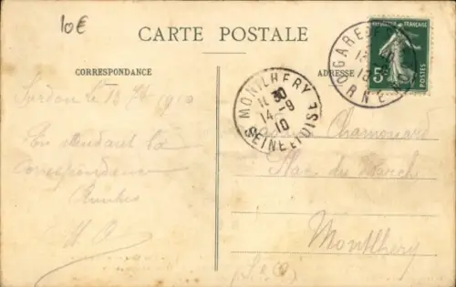 Ak A travers la Normandie, Personen in Trachten