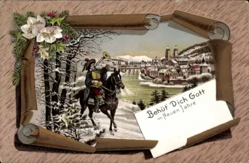 Litho Behüt Dich Gott, Trompeter von Säckingen