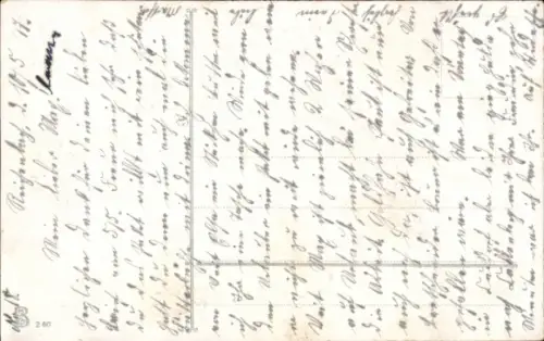 Ak Feinsliebchen, ich bleibe Dir treu, Blumen, Kitsch