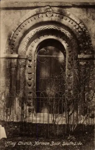 PC Iffley Oxfordshire, England, Church, Norman Door