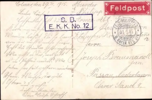 Ak Colmar Kolmar Elsass Haut Rhin, Luftaufnahme von  Oberlandesgericht, Wohnhäuser, Gärten