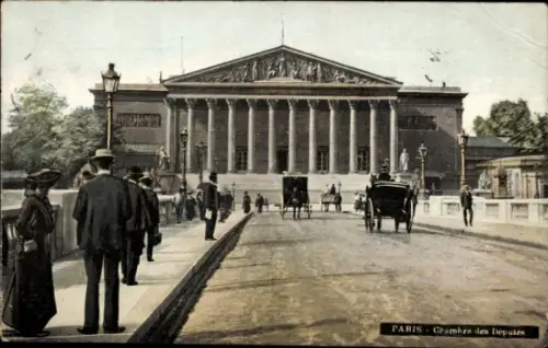 CPA Paris VII., Chambre des Députés