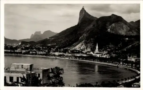 Ak Botafogo Rio de Janeiro Brasilien, Gesamtansicht