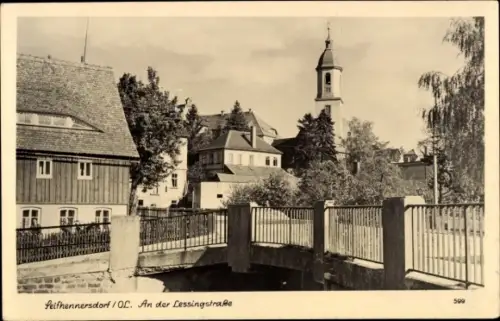 Ak Seifhennersdorf in Sachsen, An der Lessingstraße