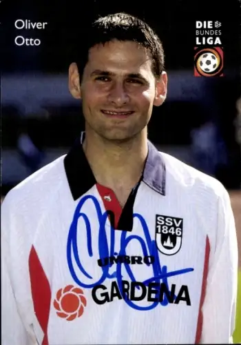 Autogrammkarte Fußballer Oliver Otto, 1. FC Heidenheim 1846, Autogramm