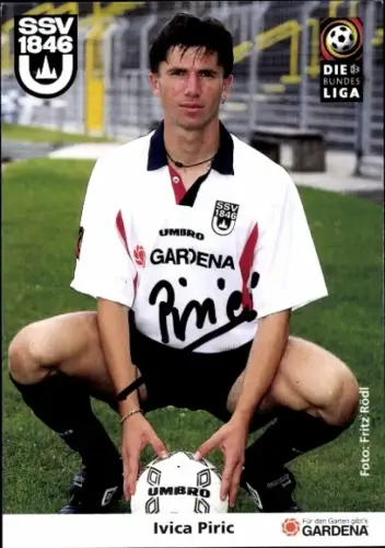 Autogrammkarte Fußballer Ivica Piric, 1. FC Heidenheim 1846, Autogramm