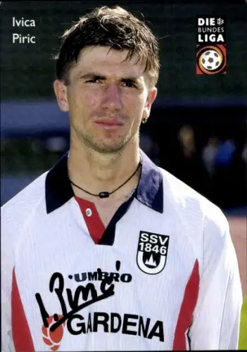 Autogrammkarte Fußballer Ivica Piric, 1. FC Heidenheim 1846, Autogramm