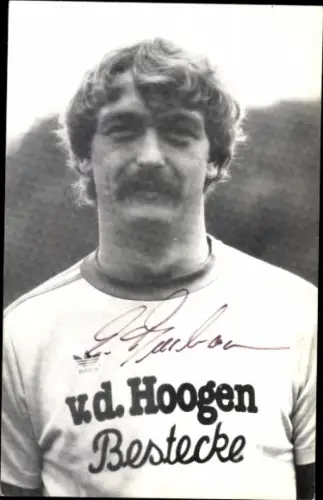 Autogrammkarte Fußballer Ulrich Buschmann, SG Union Solingen, Autogramm