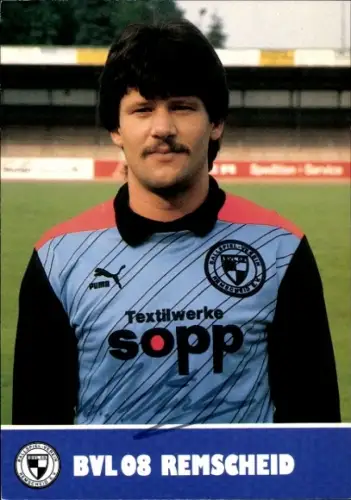 Autogrammkarte Fußballer Andre Stocki, BVL 08 Remscheid, Autogramm