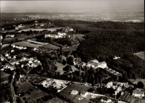 Ak Königstein im Taunus, Luftaufnahme von Königstein, Taunus, Haus Hainerberg, Haus Königstein