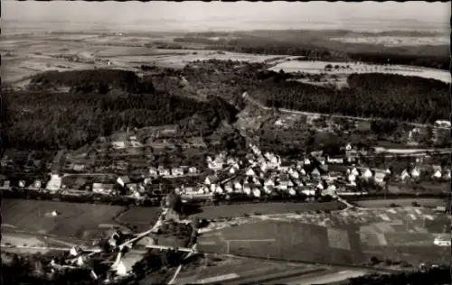 Ak Bieringen Schöntal in Württemberg, Luftaufnahme