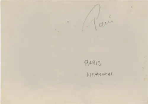 Foto Paris, Viehmarkt