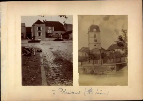 Foto Polaincourt et Clairefontaine Haute-Saône, Turm, Häuser