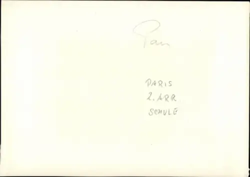 Foto Paris II., Schule