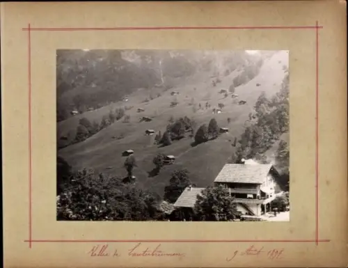 Foto Lauterbrunnen Kanton Bern, Gesamtansicht