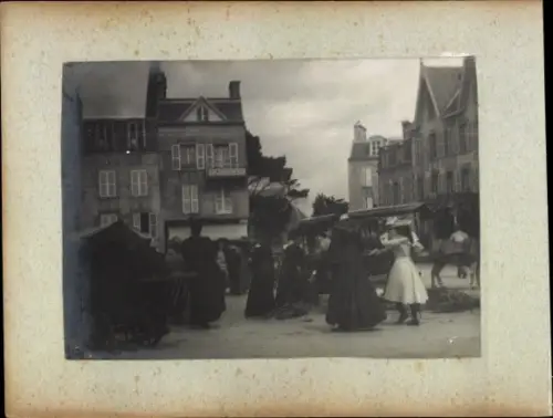 Foto Saint Pair sur Mer Manche, Markt, Marktstände