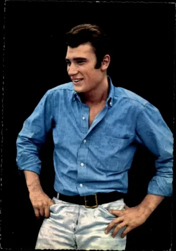 Ak Sänger Johnny Hallyday
