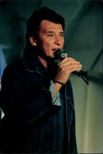 Ak Sänger Johnny Hallyday
