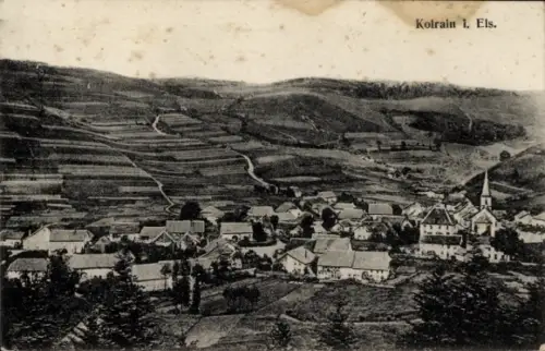 Ak Colroy la Roche Kolrein Elsass Bas Rhin, Gesamtansicht