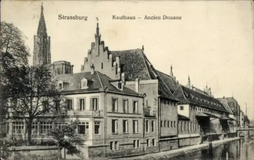 Ak Strasbourg Straßburg Elsass Bas Rhin, Kaufhaus