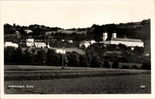 Ak Schlierbach Oberösterreich,  O.Oe., Landschaft, Gebäude, nmotiv