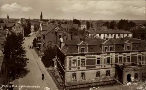 Ak Pieńsk Penzig in der Oberlausitz Schlesien, Wilhelmstraße