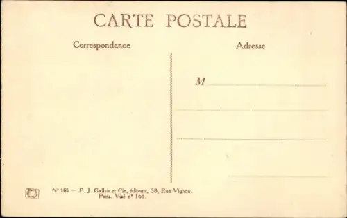 Künstler Ak Morin, L., Werkstatt, Tischler, Werkzeuge, Nobler Mann