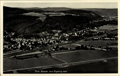 Ak Biewer Trier an der Mosel, Fliegeraufnahme