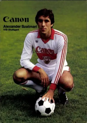 Autogrammkarte Fußballer Alexander Szatmari, VfB Stuttgart