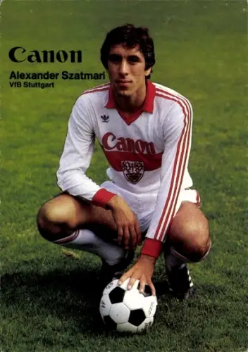 Autogrammkarte Fußballer Alexander Szatmari, VfB Stuttgart
