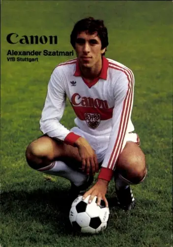 Autogrammkarte Fußballer Alexander Szatmari, VfB Stuttgart
