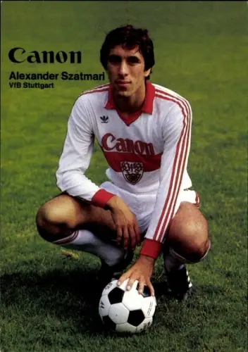 Autogrammkarte Fußballer Alexander Szatmari, VfB Stuttgart