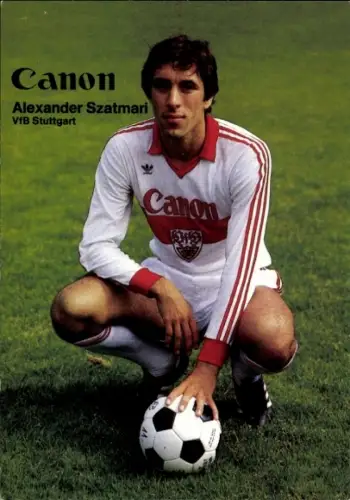 Autogrammkarte Fußballer Alexander Szatmari, VfB Stuttgart