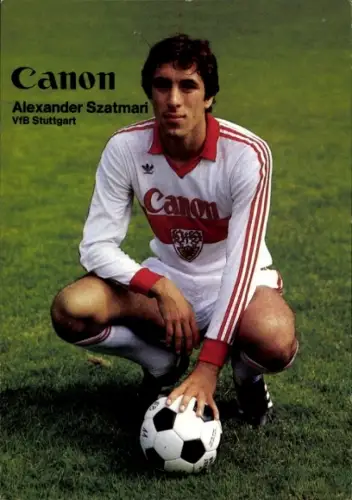 Autogrammkarte Fußballer Alexander Szatmari, VfB Stuttgart