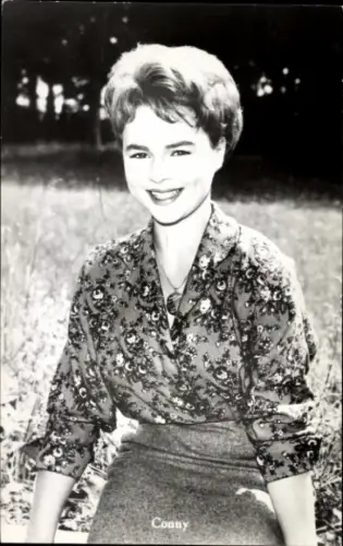 Ak Sängerin und Schauspielerin Conny Froboess