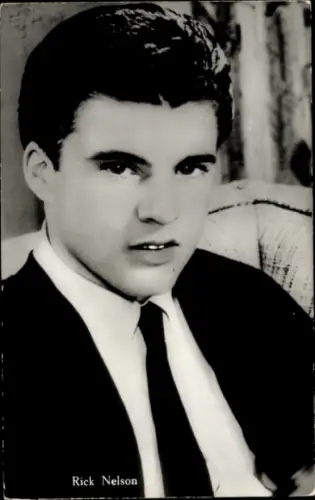 Ak Schauspieler Rick Nelson, Portrait
