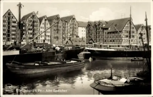 Ak Kaliningrad Königsberg Ostpreußen, Alte Speicher