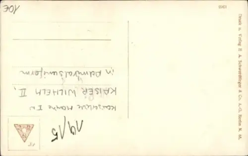 Ak Kaiser Wilhelm II. in Admiralsuniform, Kaiserliche Marine