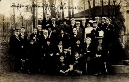 Studentika Foto Ak Berlin, Gruppenfoto, Studenten, Stiftungsfest
