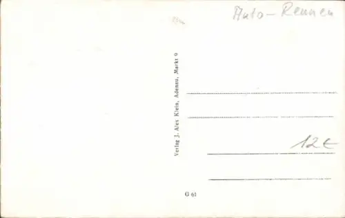 Ak Mercedes-Benz-Meisterfahrer Rudolf Caracciola