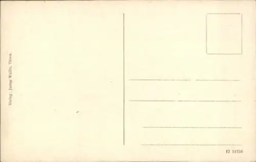 Ak Toruń Thorn Westpreußen, Altes Schloss, Turm, Giebel 