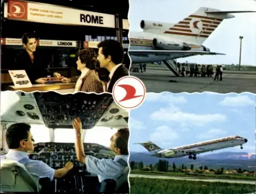 Ak Flugzeug, Flughafen, Turkish Airlines