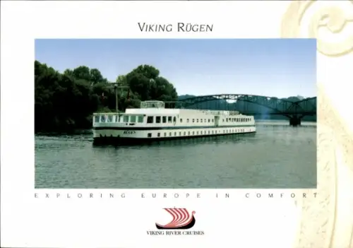 Ak Flusskreuzfahrtschiff Viking Rügen, Viking River Cruises