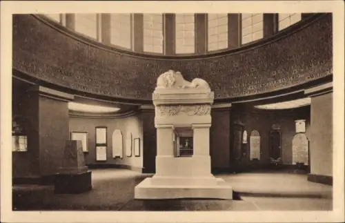 Ak Wrocław Breslau Schlesien, Ausstellung, Feier der Freiheitskriege, Gedenkhalle